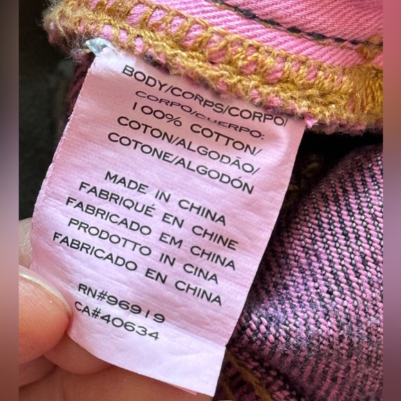 Marc Jacobs Pink Denim Pants - Picture 7 of 7